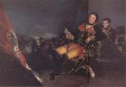 Francisco Goya Don Manuel Godoy as Commander in the War of the Oranges Sweden oil painting artist